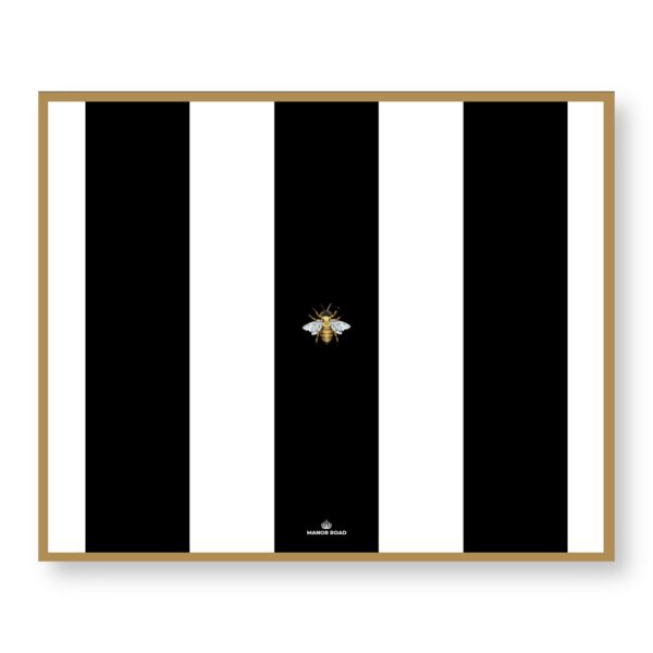 The Striped Bee Paper Placemat Pad