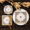 Ornamental Bee Napkins - Luncheon - Image 3