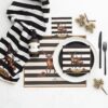 Microfiber Tea Towel - Striped Deer - Image 3